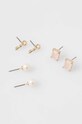 Lauren Ralph Lauren kolczyki 3-pack 14G00225 złoty AW22