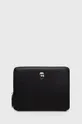 czarny Karl Lagerfeld pokrowiec na iPada Damski