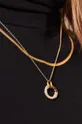 Pozlátený náhrdelník Sif Jakobs Jewellery zlatá