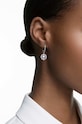 Accesorii Swarovski cercei Sparkling 5504652 argintiu