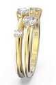 Doplňky Prstýnek Swarovski Constella 5640965 zlatá