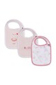 BOSS Podbradnjak za bebe (3 - pack,) roza J98388.G