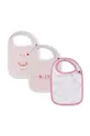roza BOSS Podbradnjak za bebe (3 - pack,) Za djevojčice