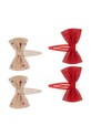 Dziewczynka Konges Sløjd spinki do włosów dziecięce 4-pack KS3939 multicolor