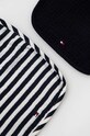 Tommy Hilfiger śliniak niemowlęcy 2-pack KN0KN01548.9BYY granatowy AW22