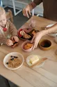 rózsaszín Liewood elválasztókkal ellátott tányér gyerekeknek Arne Gyerek