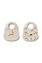 Liewood salopete pentru bebelusi Tilda 2-pack galben LW15128