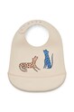Liewood śliniak niemowlęcy Tilda 2-pack LW15128 beżowy AA00