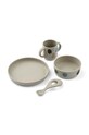 Liewood set de cină pentru copii Vivi gri LW15135