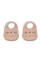 Βρεφική σαλιάρα Liewood Tilda 2-pack 2-pack ροζ LW12711