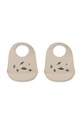 Liewood śliniak niemowlęcy Tilda 2-pack