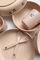 Konges Sløjd set de cină pentru copii PLA DINNER SETS bej KS4240