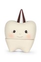 Băieți Konges Sløjd cutie de depozitare TOOTH BOX KS1388 alb