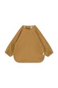 Дитячий слюнявчик Konges Sløjd 2-pack 2 PACK DINNER BIB WITH SLEEVES бежевий KS2474