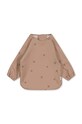 Детский слюнявчик Konges Sløjd 2 шт 2 PACK DINNER BIB WITH SLEEVES KS2474 бежевый