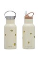 Дитяча термопляшка Konges Sløjd 350 Ml THERMO BOTTLES KS4206 бежевий AW22
