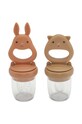 Соска для подачі фруктових мусів Konges Sløjd 2-pack SILICONE FRUIT FEEDING PACIFIER 2 шт зелений KS4279