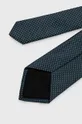 Краватка з домішкою шовку BOSS зелений
