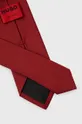 HUGO krawat jedwabny 50474119 czerwony