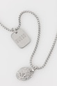 Guess colier JUMN01.300JW argintiu AW22
