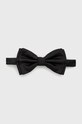 BOSS papion de mătase negru 50480280