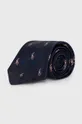 σκούρο μπλε Μεταξωτή γραβάτα Polo Ralph Lauren Ανδρικά