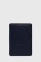 Шкіряний чохол для airpods Polo Ralph Lauren темно-синій