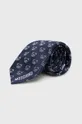 sötétkék Moschino selyen nyakkendő Férfi
