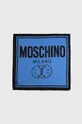 Шовкова кишенькова хустка Moschino x Smiley  100% Шовк