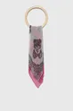 розовый Шелковый платок на шею Moschino Мужской