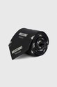 Moschino krawat jedwabny czarny M5175.55059