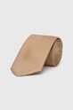Moschino krawat jedwabny beżowy M5347.55060
