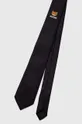 чорний Шовковий галстук Moschino Чоловічий