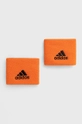 oranžová adidas Performance Potítka (2-pak) Unisex