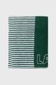 Lacoste ręcznik bawełniany zielony
