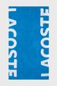 modrá Bavlněný ručník Lacoste Unisex