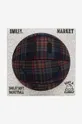 Market ball x Smiley Plaid Plush Basketball  Textile material