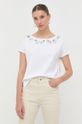 biały MAX&Co. t-shirt bawełniany Damski