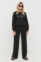 MICHAEL Michael Kors bluza bawełniana MU250QN4MY MU250QN4MY czarny AW22