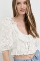 For Love & Lemons bluzka biały CT1855.SU22