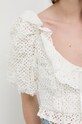 For Love & Lemons bluzka CT1855.SU22 biały