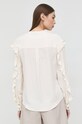Odzież Pinko bluza z domieszką jedwabiu 1G18FB.A01P beżowy