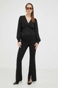 Morgan bluza OCANA.NOIR negru AW22