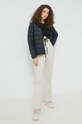 Hollister Co. longsleeve KI339.3145.900 negru AW22