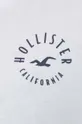 Βαμβακερή μπλούζα με μακριά μανίκια Hollister Co. Γυναικεία