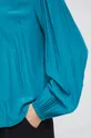 turkusowy Sisley bluzka