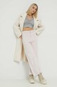 Abercrombie & Fitch bluzka KI139.2703.110 szary AW22