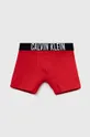 Παιδικά μποξεράκια Calvin Klein Underwear 2-pack κόκκινο