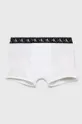 Otroške boksarice Calvin Klein Underwear  Glavni material: 95% Bombaž, 5% Elastan Patent: 60% Poliamid, 33% Poliester, 7% Elastan