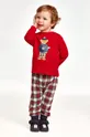 czerwony Mayoral piżama dziecięca Chłopięcy
